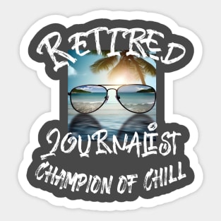 Retired Tee Shirt Sticker